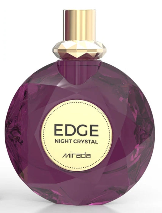 Night Crystal Edge Mirada Eau de Parfum 3.4oz Made in UAE