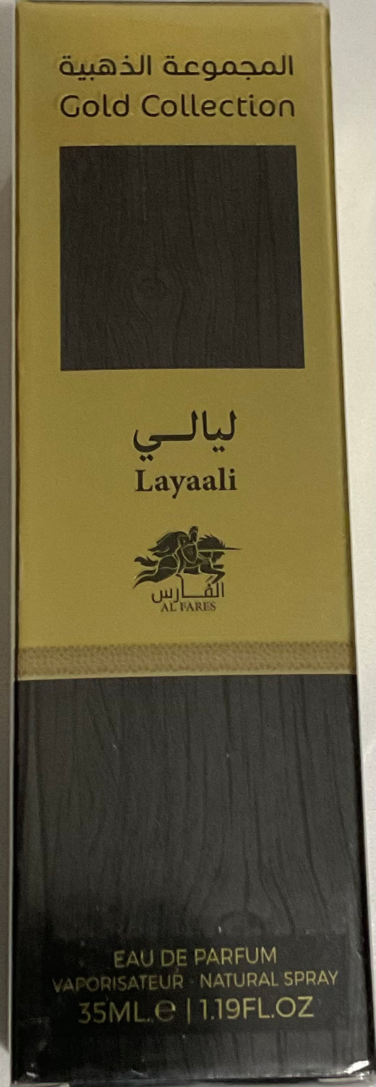 Layaali Gold Collection Emper Eau de Parfum 1.19oz Made in UAE