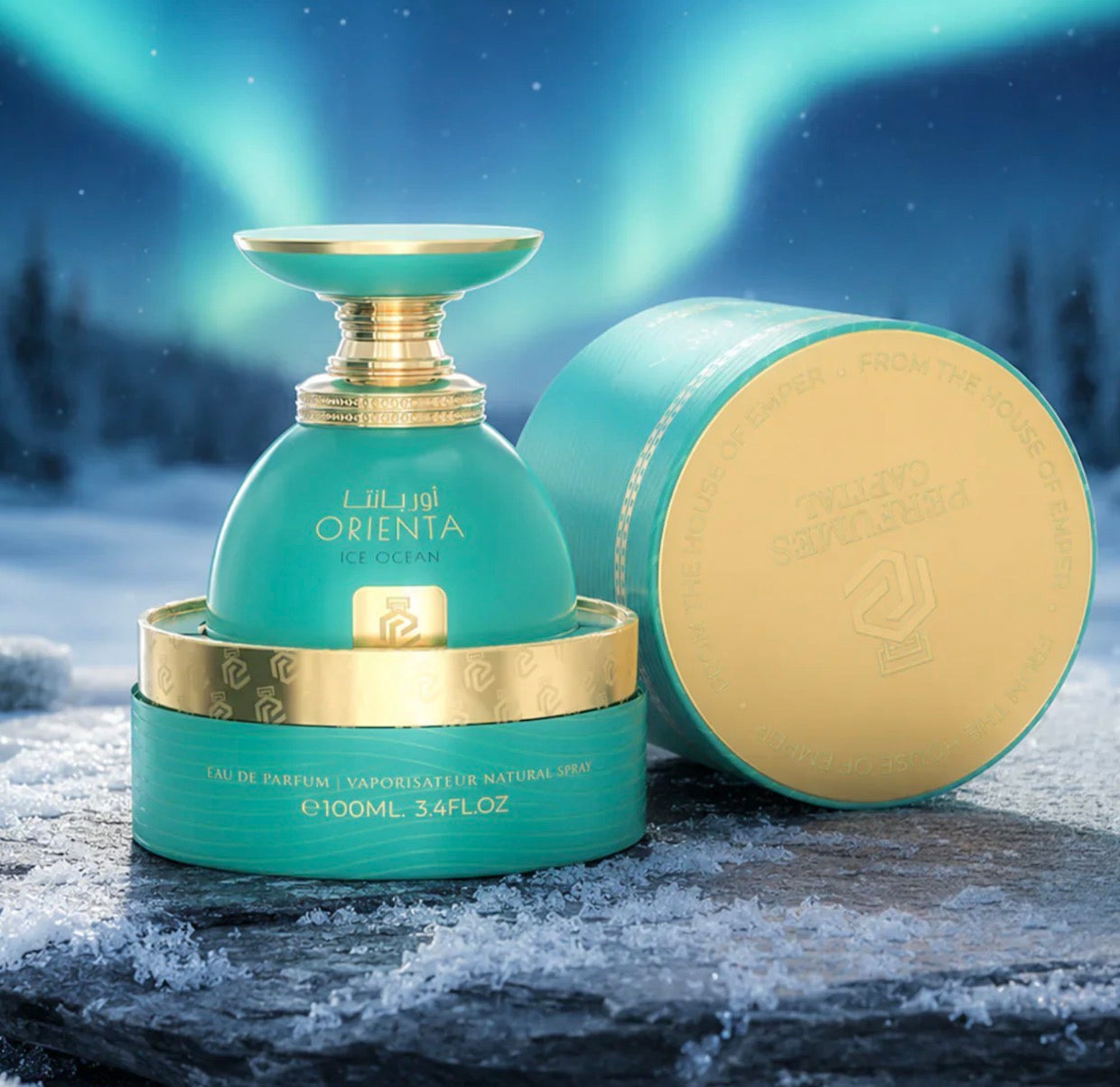 Orienta Ice Ocean Emper Eau de Parfum 3.4oz Made in UAE