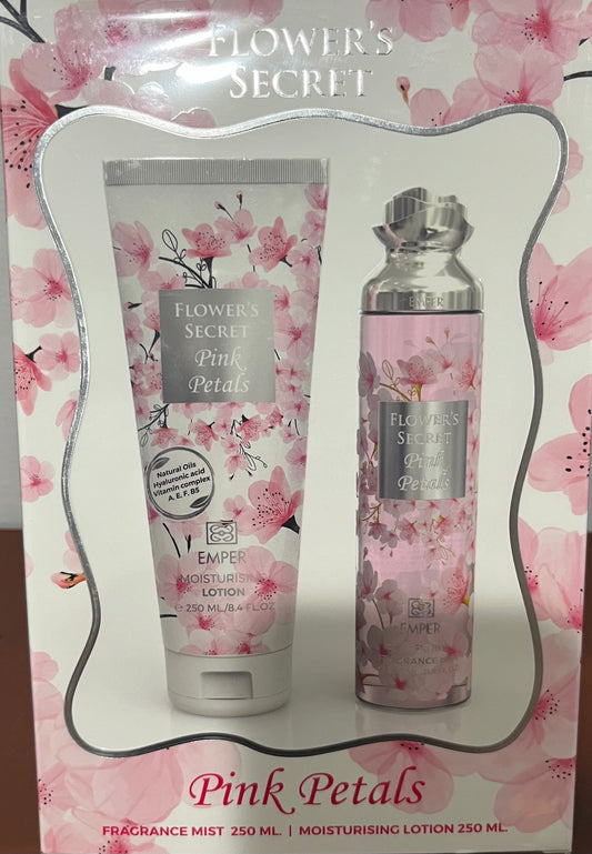 Pink Petals Flowers Secret Emper