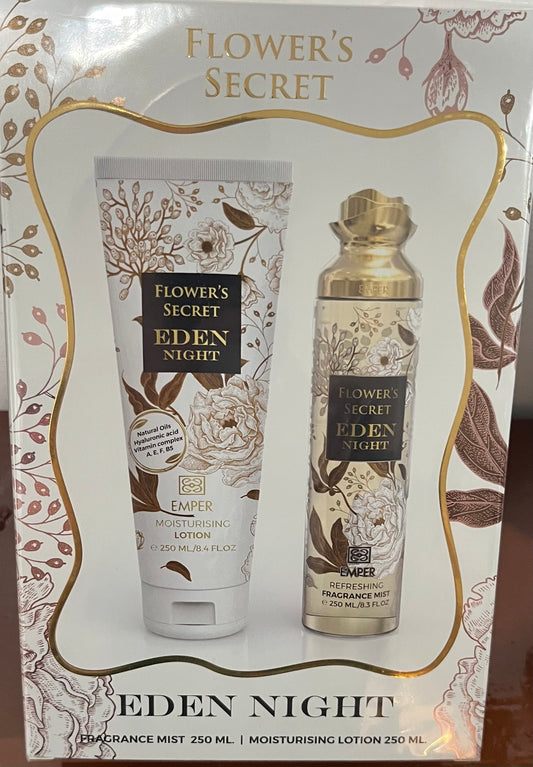 Edén Night Flowers Secret Set Emper