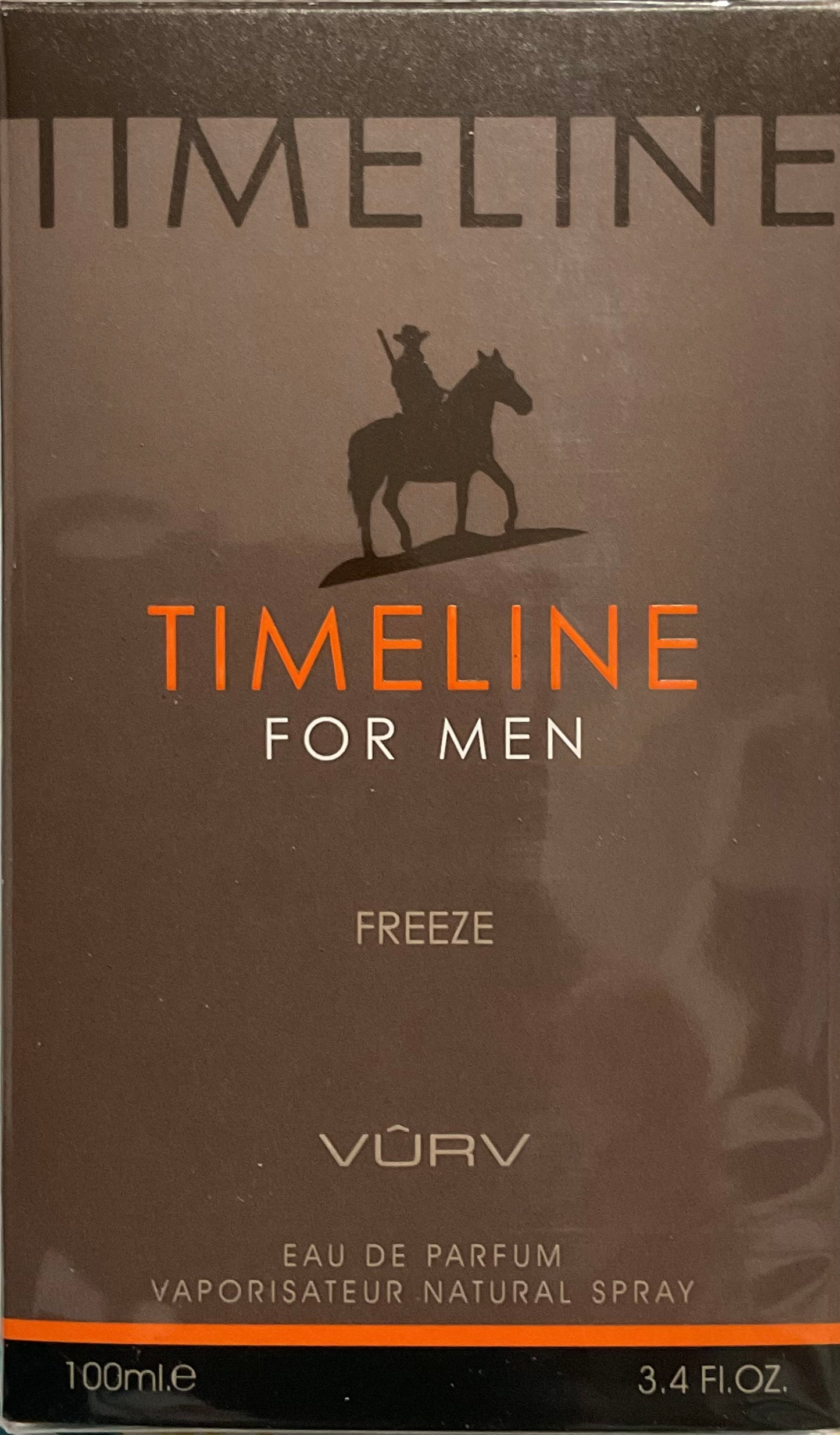Timeline For Men Freeze Vurv Eau de Parfum 3.4oz Made in UAE