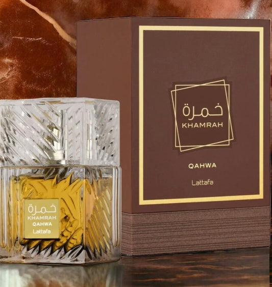 Khamrah Qahwa Lattafa Eau de parfum 3.4 oz Made in UAE