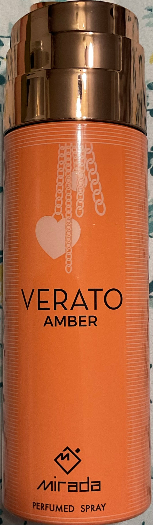 Verato Amber Mirada Perfumed spray 200ml Made in UAE