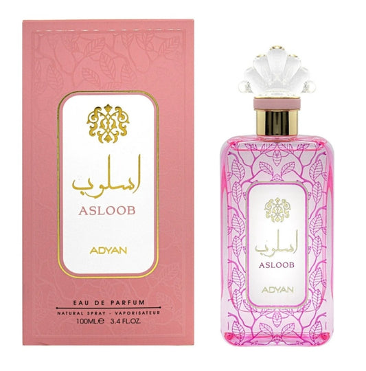 Asloob Adyan EAU de Parfum 3.4 oz Made in UAE