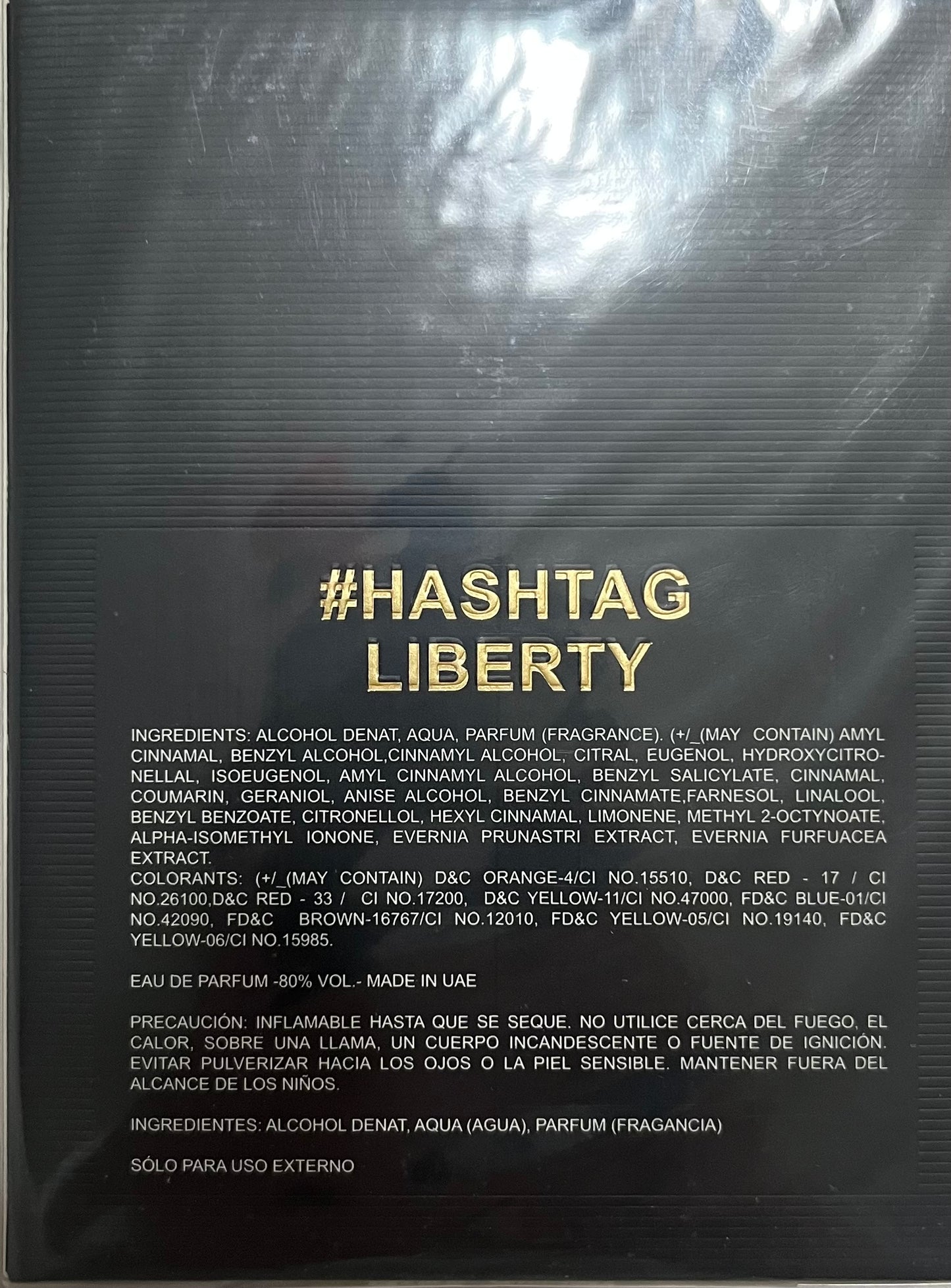 #Hashtag Liberty Mirada 2.8oz Eau de Parfum Made in UAE