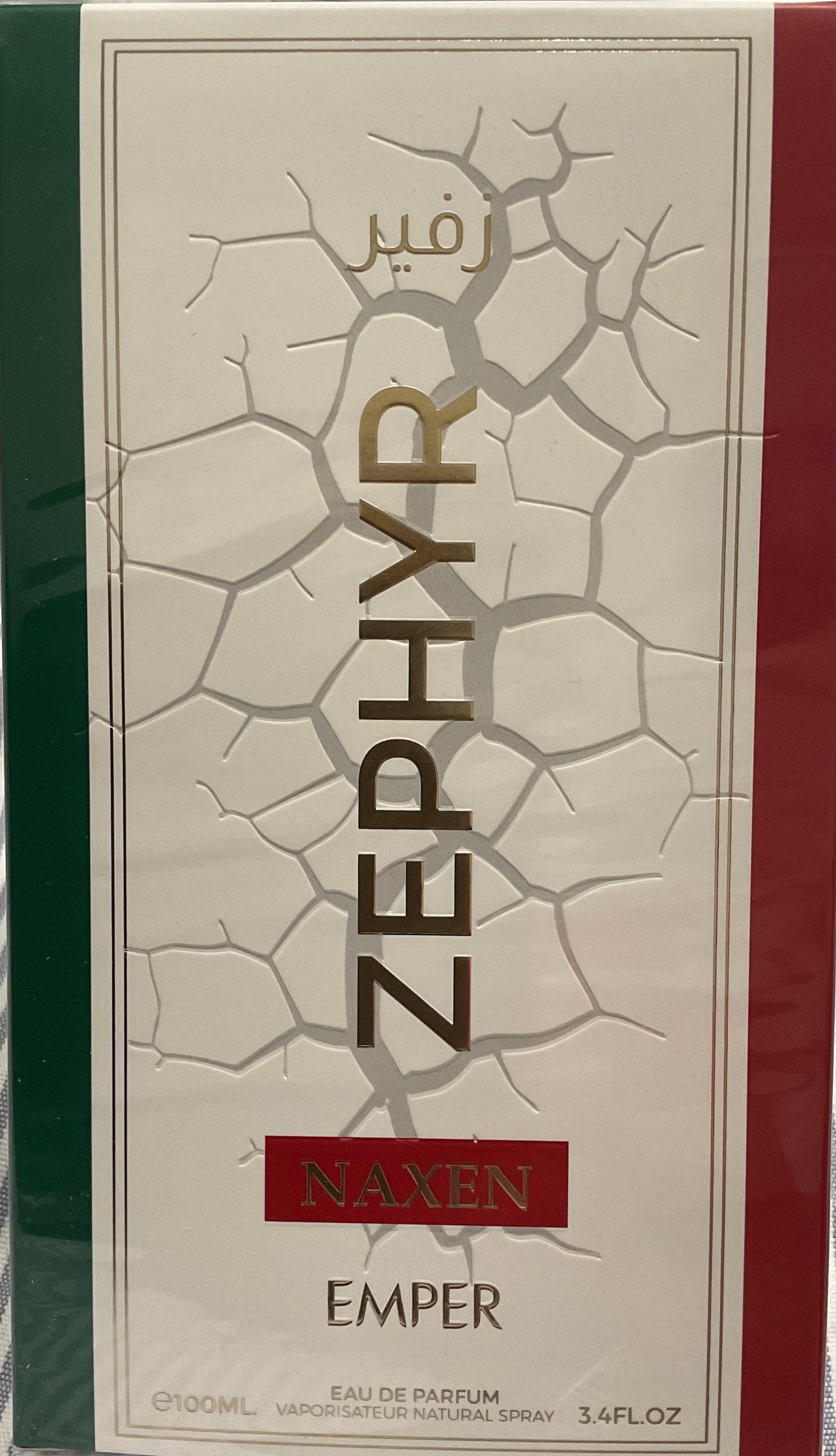 Naxen Zephyr Emper Eau de Parfum 3.4oz Made in UAE