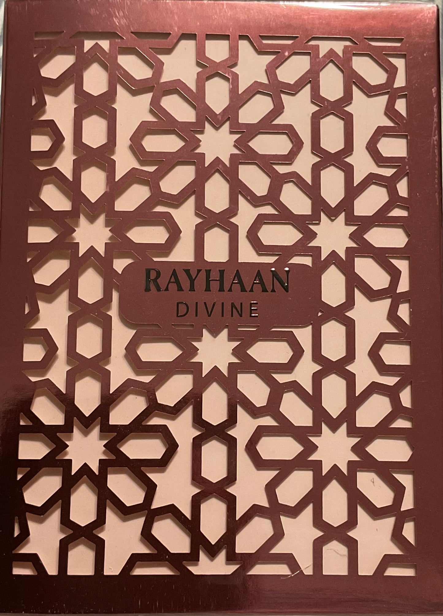 Divine Rayhaan Eau de Parfum 3.4oz Made in UAE