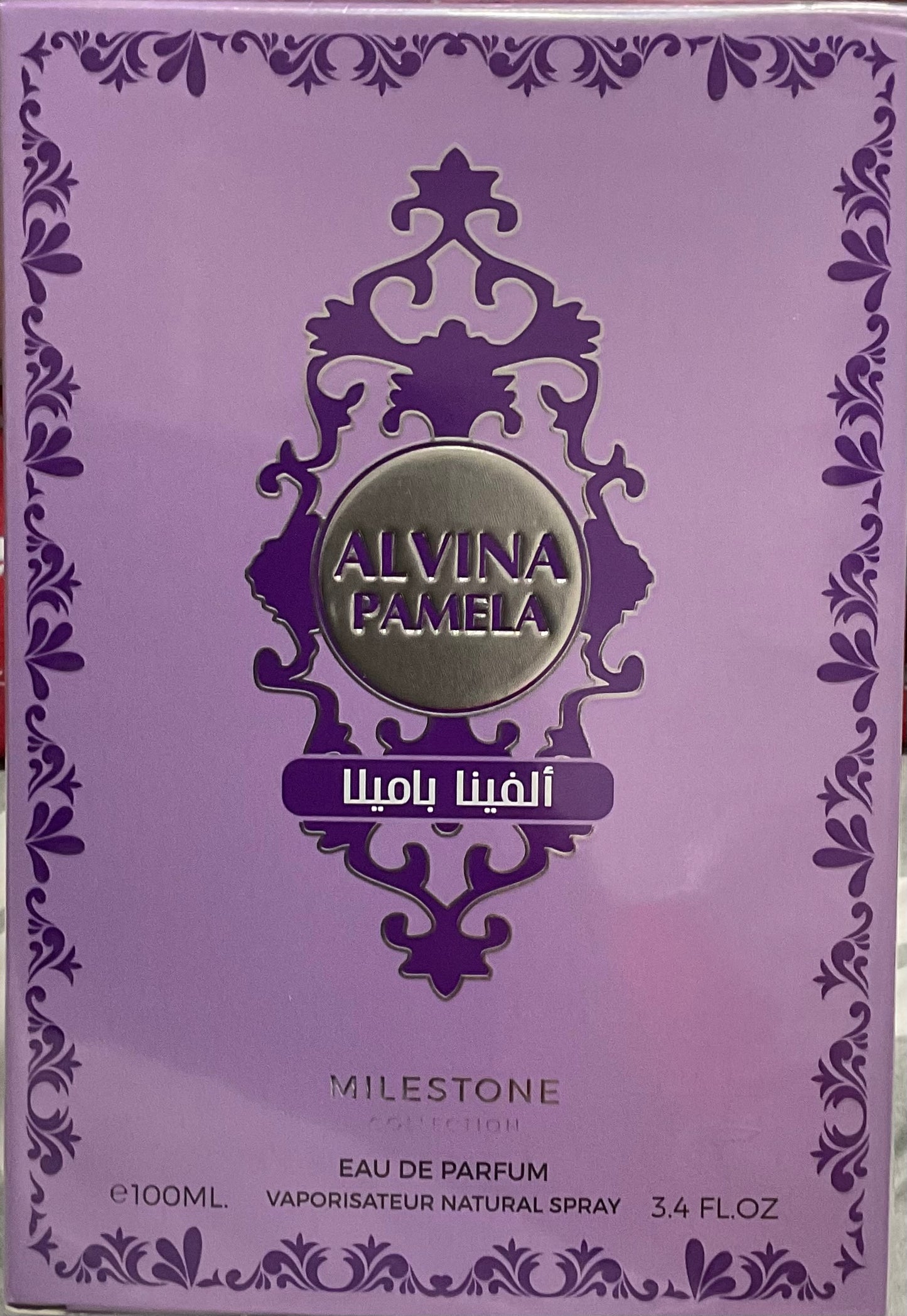 Alvina Pamela Milestone Eau de Parfum 3.4oz Made in UAE