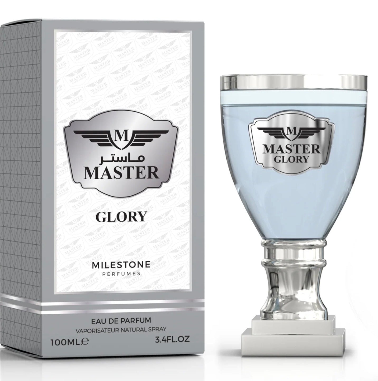 Master Glory Milestone Eau de Parfum 3.4oz made in UAE