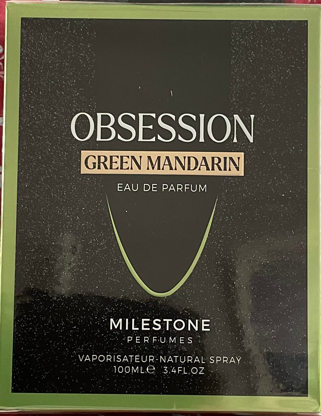 Obsession Green Mandarin Milestone Eau de Parfum 3.4oz Made in UAE
