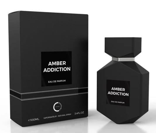 Amber Addiction Camara Eau de Parfum 3.4oz Made in UAE