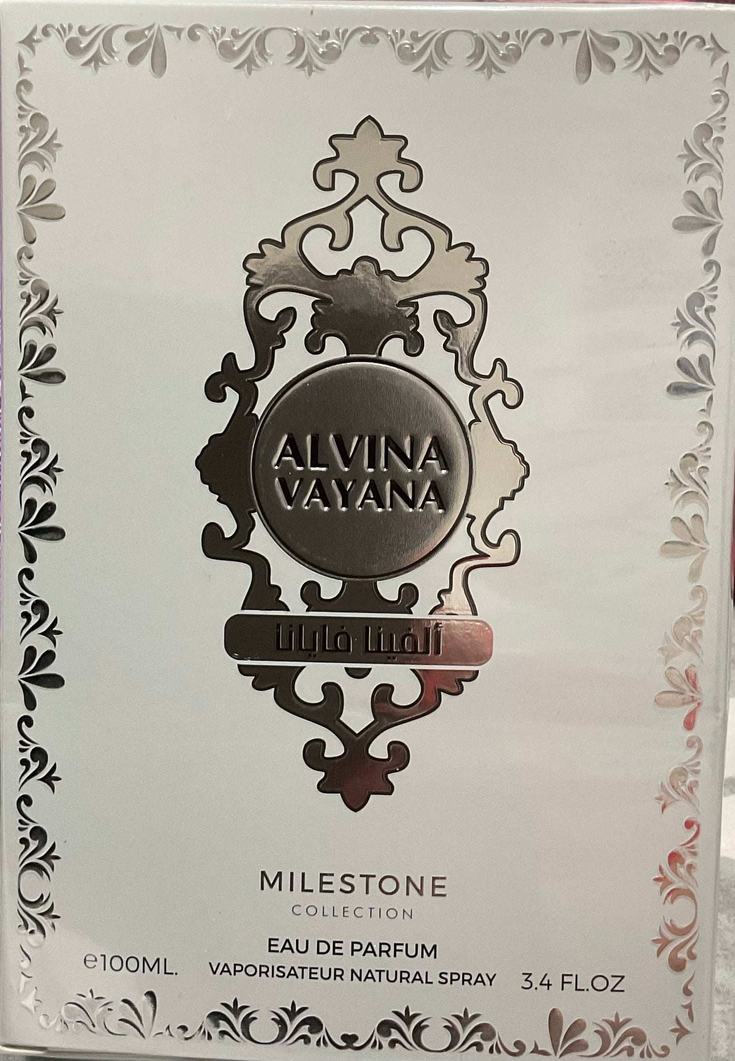 Alvina Vayana Milestone Eau de Parfum 3.4oz Made in UAE