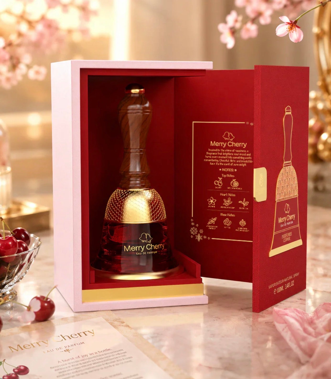 Merry Cherry Emper Eau de Parfum 3.4oz Made in UAE