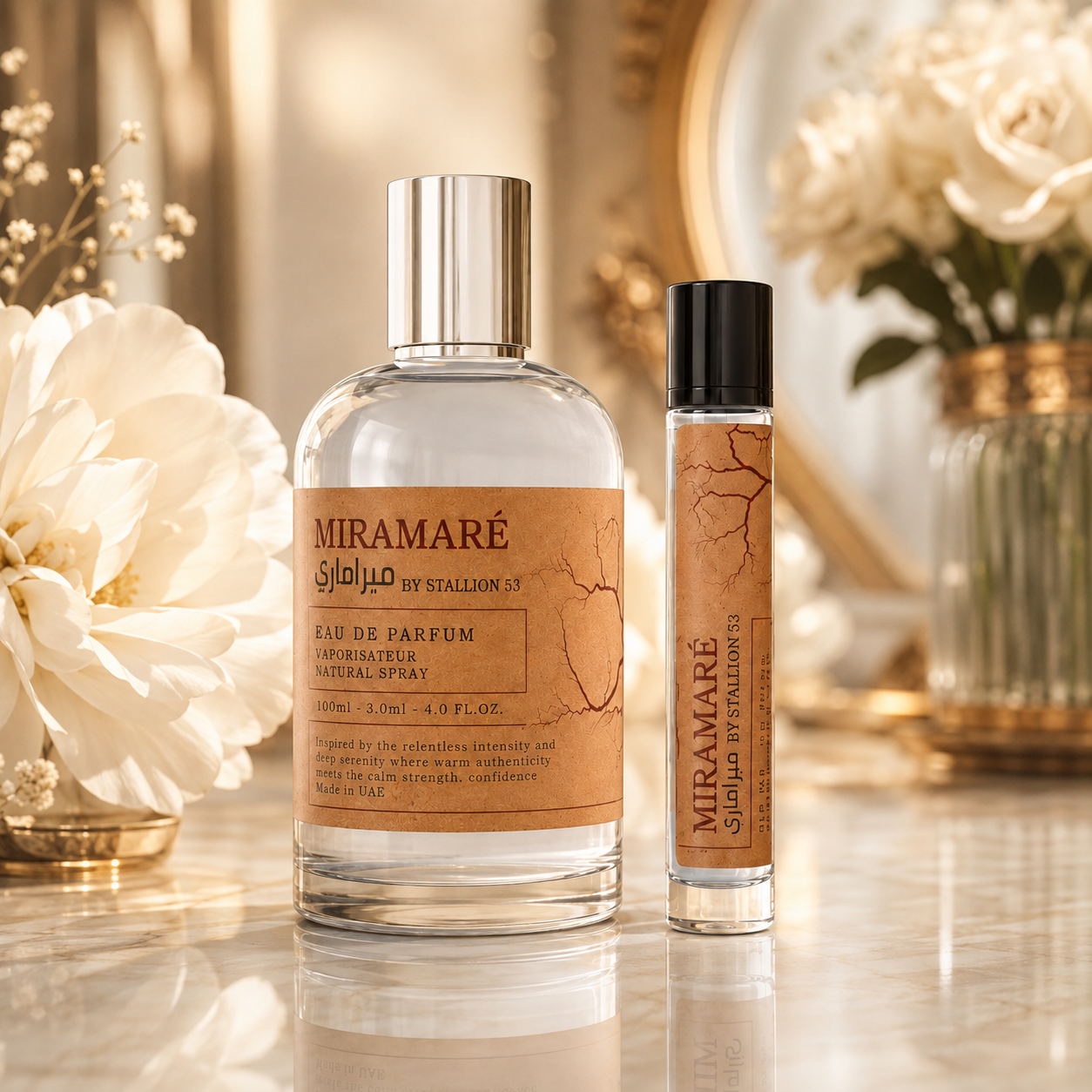 Miramare Set Emper Eau de Parfum 3.4oz 0.20ml Made in UAE