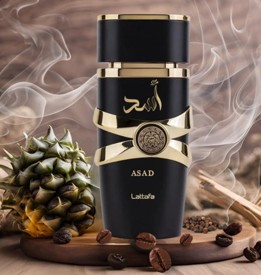 Asad Lattafa Eau de Parfum 3.4oz Made in UAE