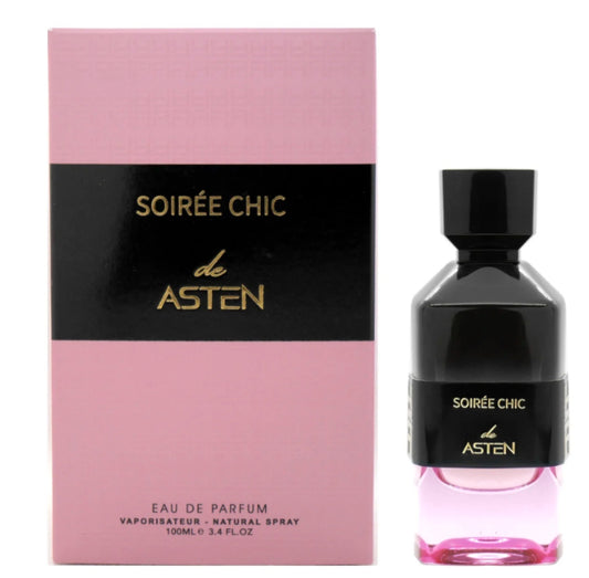 Soiree Chic Asten EAU de Parfum 3.4 oz Made in UAE