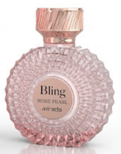 Bling Rose Pearl Mirada Eau de Parfum 3.4oz Made in UAE