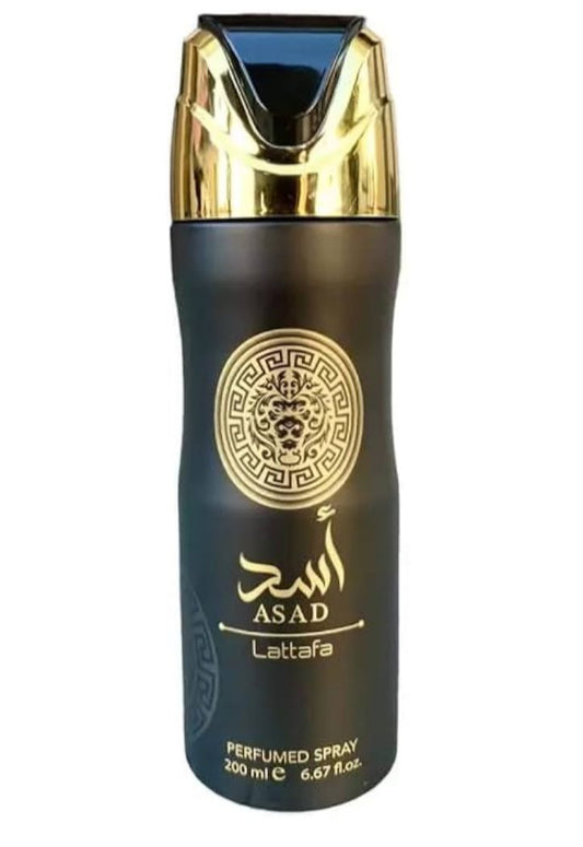 Asad Lattafa Body Spray 200ml Made in UAE